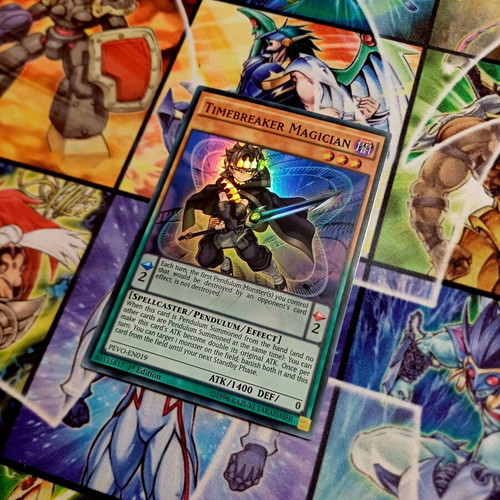 Timebreaker Magician PEVO Super Rare Yu-Gi-Oh! card