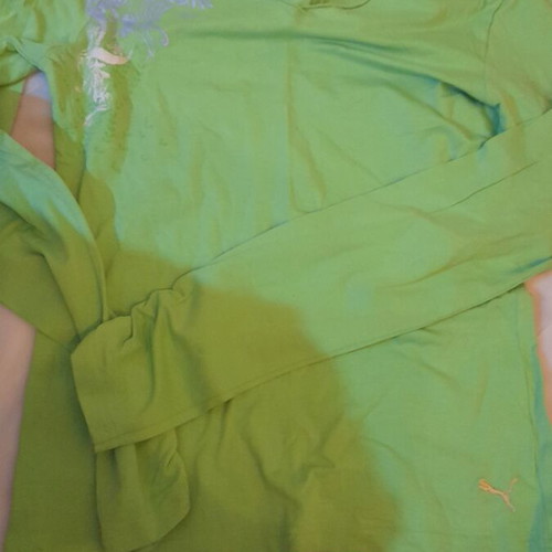 Puma green mako women's shirt like new, ideal for gym