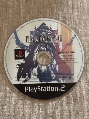 Final Fantasy XII παιχνίδι PlayStation 2, αγγλικό δισκάκι