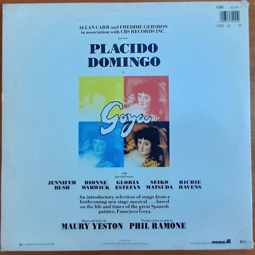 Goya A Life In Song vinyl used, authentic Dutch edition