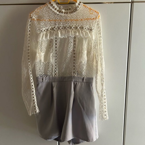 Women's one-piece shorts used, size L