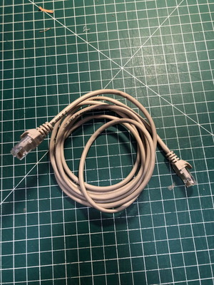 Καλώδιο δικτύου Ethernet RJ45 Cat5e UTP, γκρι