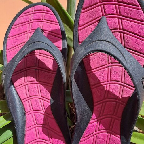 Sandals like new, size 37, multicolor