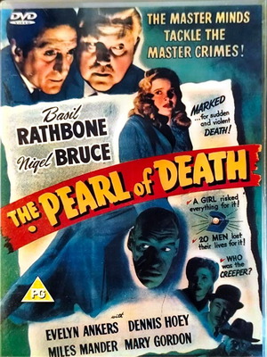 Sherlock Holmes The Pearl of Death DVD μεταχειρισμένο, χωρίς υπότιτλους