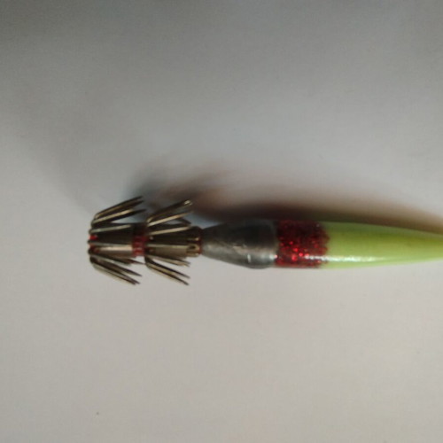 Yo-Zyri squid jigs heavy 7cm phosphorescent with hard body