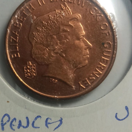 Guernsey 2 pence 1999 uncirculated