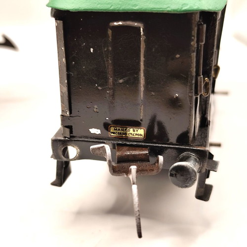 Vintage Train Pullman toys used, set of two from 1930s