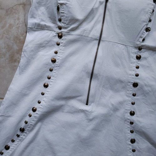 Summer dress like new, white, size L