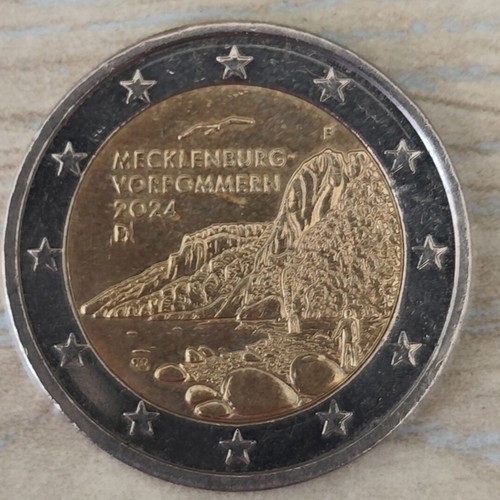Commemorative 2 Euro Coin Germany 2024 like new