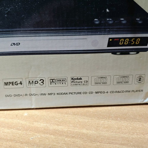 GCV DVD-3312B like new DVD player with remote and cable