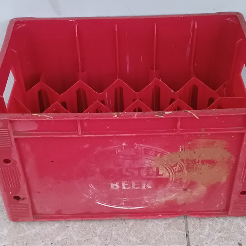 Amstel old beer crate