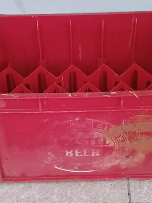 Amstel old beer crate