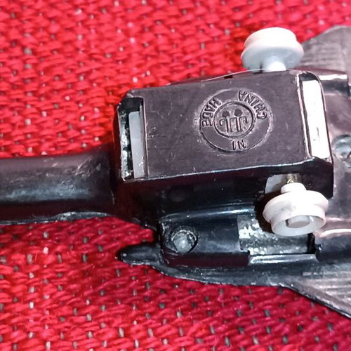Metal airplane used, length 9cm