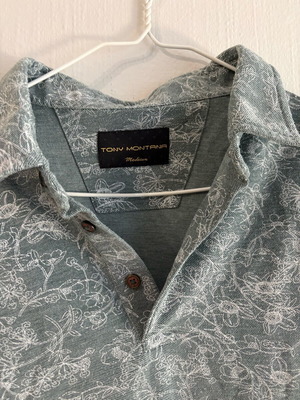 Polo shirt Tony Montana like new, green, size M