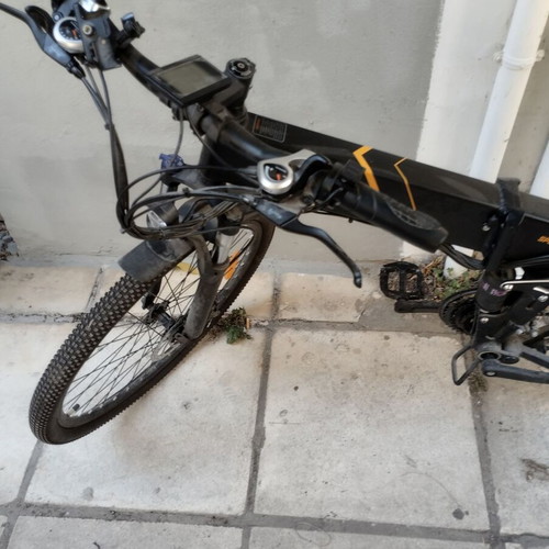 Bezior folding electric bike with 500W motor