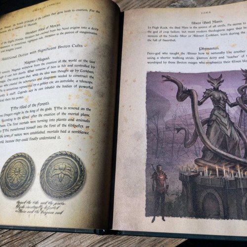 Elder Scrolls Online Tales of Tamriel Book II The Lore hardcover used volume