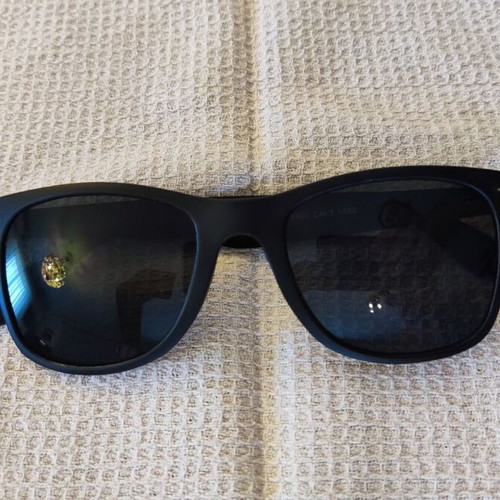 Solo-Solis NDL1922 sunglasses new, black with horn-rimmed front