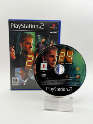 24 The Game PlayStation 2 PS2 μεταχειρισμένο, πλήρες με manual