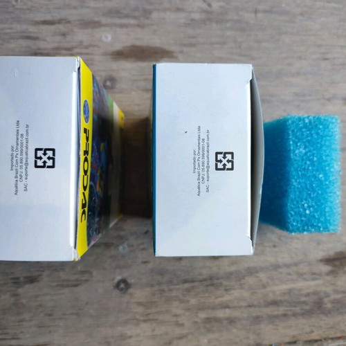 Activated Carbon Pellets Clarocar and Aquacil Sponge Filtration for Aquarium New