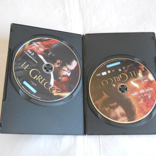 El Greco DVD used, Greek and English subtitles, 2 discs
