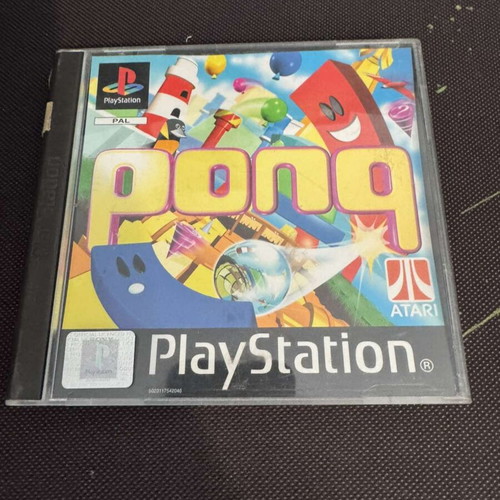 Pong Ponq PlayStation (PS1) game used