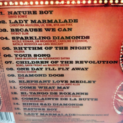 Moulin Rouge! Baz Luhrmann CD soundtrack like new