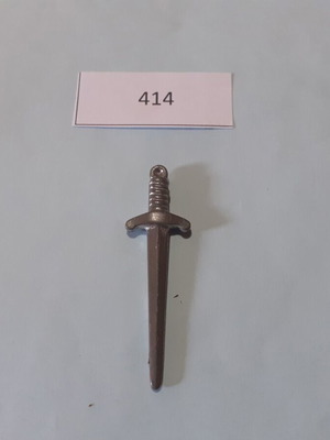 Playmobil Nuremberg Sword 414 used, nickel wear