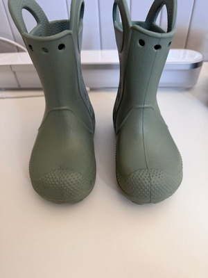 Crocs παιδικές γαλότσες σαν καινούργιο, νούμερα 25-26, πράσινες