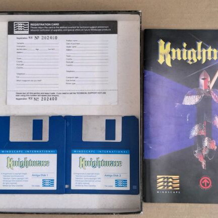 Knightmare Limited Edition used for Amiga
