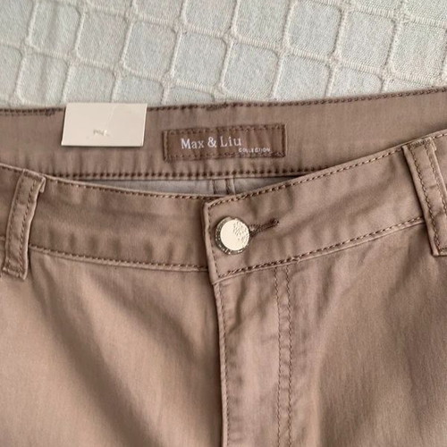 Max & Liu pants 4XL beige, elastic