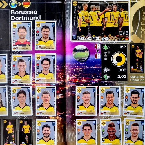 Fifa 365 2016 sticker album with Olympiacos, Serbian edition
