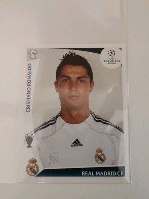 Αυτοκόλλητο Cristiano Ronaldo UEFA Champions League 2009-10 καινούργιο
