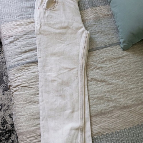 ALE women's white jeans size Large like new