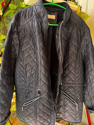 Women's jacket used dark blue size M/L