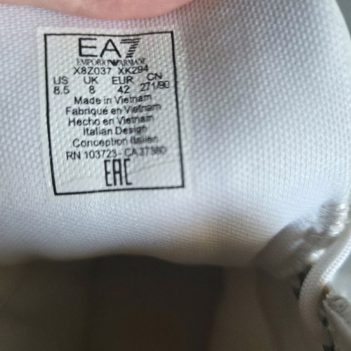 Men's sport shoes Emporio Armani white, new, size 42