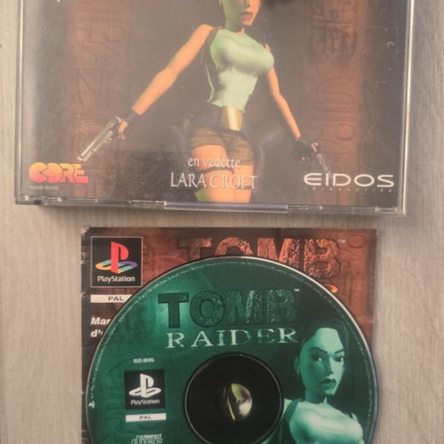 Tomb Raider PlayStation (PS1) used, complete