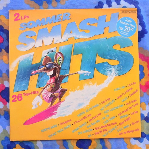 Various Summer Smash Hits 2 LP compilation, rock