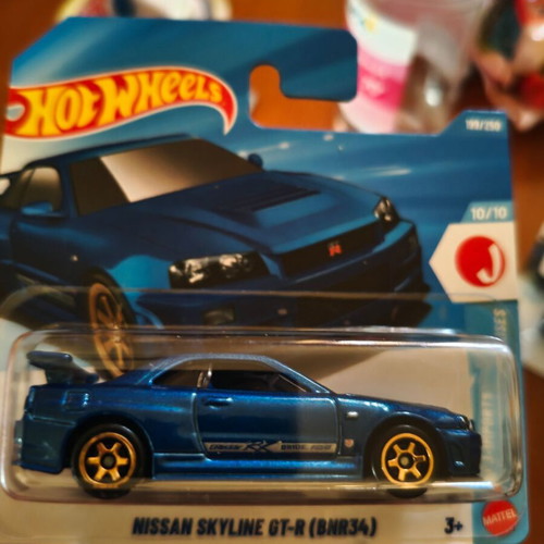 Nissan Skyline GT-R (BNR34) Hot Wheels car