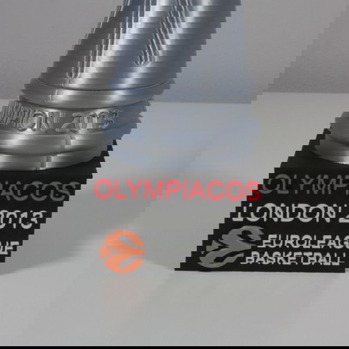 Κύπελλο Ολυμπιακού 2013 Ευρωλίγκα 30 εκατοστά με βάση, ειδική έκδοση