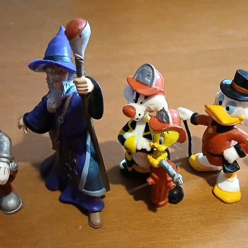 Bully figures used, pack of 5