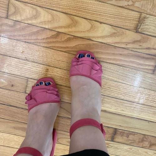 Stradivarius pink heels used, size 38, comfortable