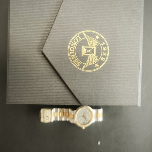Longines Two-Tone Vintage Ladies Watch NOS with Box