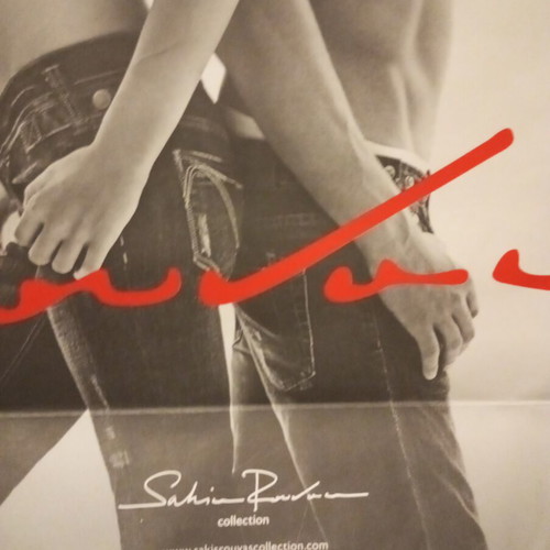 Sakis Rouvas Collectible Paper Bag like new, Sprider Stores 2010