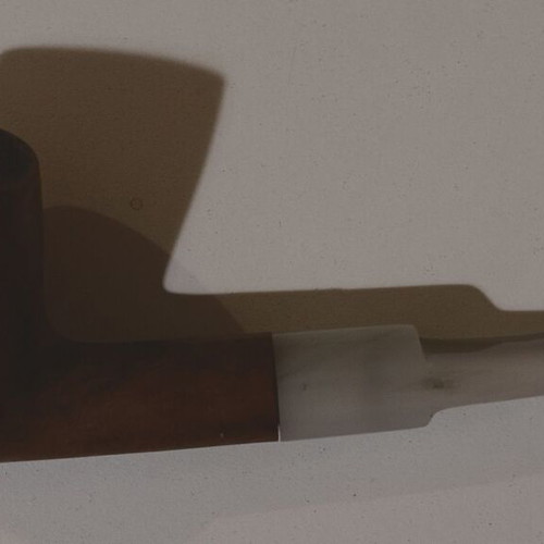 Smoking pipe used with detachable mouthpiece and Pure Greece wooden part