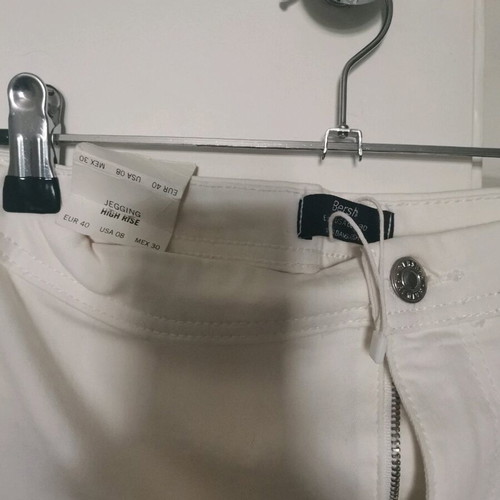 White denim pants new, size 40