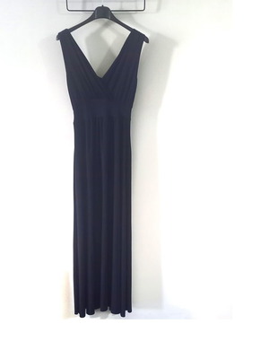 Maxi dress one size blue like new