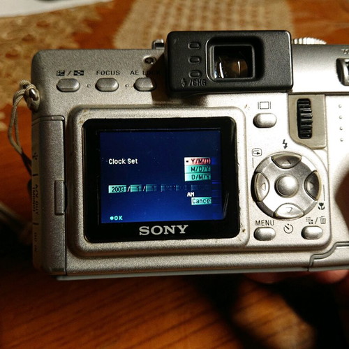 Sony DSC-V1 used compact digital camera with infrared feature