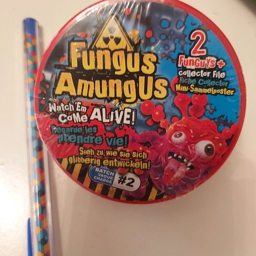Fungus AmungUs Batch #2 figures new, sealed