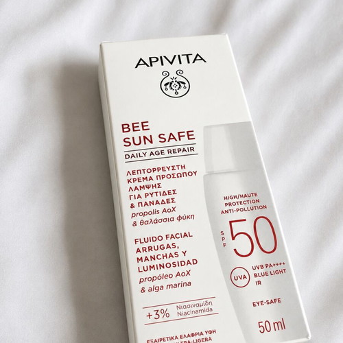 Apivita Bee Sun Safe face cream new