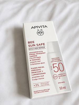 Apivita Bee Sun Safe face cream new